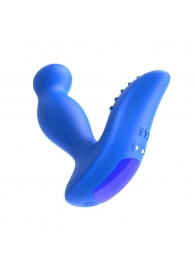 Синий вибромассажер простаты 3,5’’ P-spot Massager - 12,5 см. - Erokay - в Норильске купить с доставкой