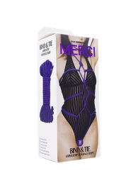 Фиолетовая верёвка для связывания и фиксации Bind Tie - 9,14 м. - Doc Johnson - купить с доставкой в Норильске