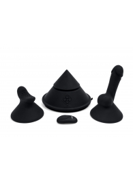 Конусный вибромассажер Cowgirl Cone с 2 насадками - CowGirl - купить с доставкой в Норильске