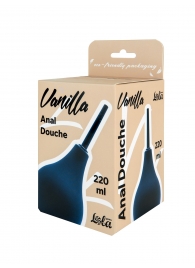 Черный анальный душ Anal Douche L - Lola Games - купить с доставкой в Норильске