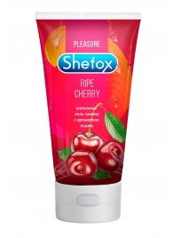 Интимная гель-смазка Shefox «Спелая вишня» - 50 мл. - Shefox - купить с доставкой в Норильске
