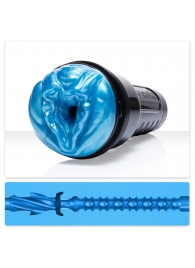 Мастурбатор-вагина Fleshlight Freaks Alien Blue Metallic - Fleshlight - в Норильске купить с доставкой