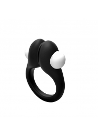 Черное эрекционное кольцо Zippy Vibrating Ring With Bullet - Adrien Lastic - в Норильске купить с доставкой