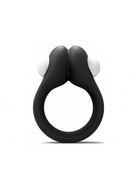 Черное эрекционное кольцо Zippy Vibrating Ring With Bullet - Adrien Lastic - в Норильске купить с доставкой
