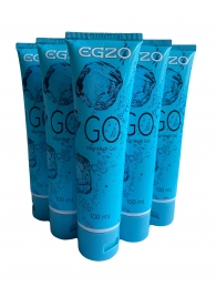 Набор из 5 пролонгирующих лубрикантов на водной основе Egzo Go (по 100 мл.) - EGZO - купить с доставкой в Норильске