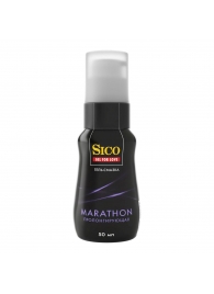 Пролонгирующая гель-смазка Sico Marathon - 50 мл. - Sico - купить с доставкой в Норильске