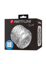 Прозрачный сквозной мастурбатор Crystle - Baile - в Норильске купить с доставкой