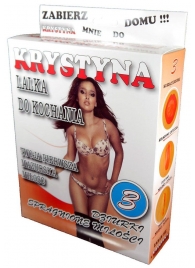 Надувная секс-кукла Krystyna - Boys of Toys - в Норильске купить с доставкой
