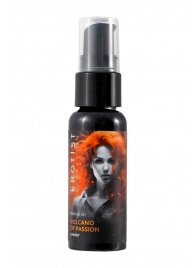 Гель с эффектом вибрации Volcano Of Passion со вкусом вишни - 25 мл. - Erotist Lubricants - купить с доставкой в Норильске