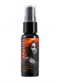 Гель с эффектом вибрации Volcano Of Passion со вкусом винограда - 25 мл. - Erotist Lubricants - купить с доставкой в Норильске