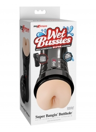 Мастурбатор-анус в колбе Super Banging Butthole - Pipedream - в Норильске купить с доставкой