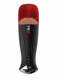 Мастурбатор-вагина в колбе с вибрацией Fuck-O-Matic Pro XL - Pipedream - в Норильске купить с доставкой