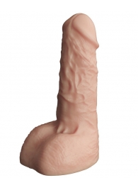 Телесный фаллоудлинитель с мошонкой Cock Next - 17 см. - LOVETOY (А-Полимер) - в Норильске купить с доставкой