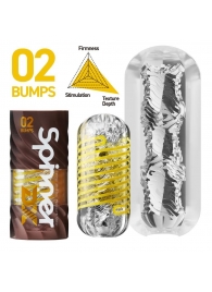 Мастурбатор Tenga Spinner DX 02 Bumps - Tenga - в Норильске купить с доставкой
