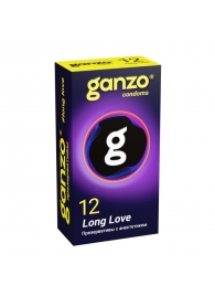 Презервативы с анестетиком для продления удовольствия Ganzo Long Love - 12 шт. - Ganzo - купить с доставкой в Норильске