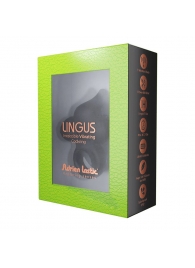 Черное эрекционное кольцо Lingus с вибрацией - Adrien Lastic - в Норильске купить с доставкой