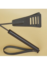 Черный кожаный стек «Сириус» - 60 см. - Sitabella - купить с доставкой в Норильске