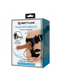 Женский страпон с вибрацией и эффектом эякуляции Oher - Baile - купить с доставкой в Норильске