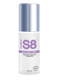 Лубрикант на водной основе S8 Glycerin Free без глицерина - 125 мл. - Stimul8 - купить с доставкой в Норильске
