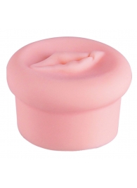 Телесный уплотнитель для вакуумной помпы в виде вагины - Boys of Toys - в Норильске купить с доставкой