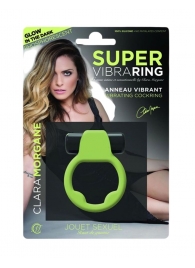 Люминесцентное эрекционное виброкольцо Super - Clara Morgane - в Норильске купить с доставкой