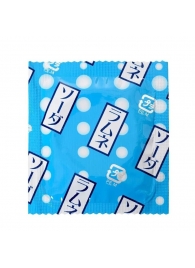 Презерватив Sagami Studded Lemonade с ароматом лимонада - 1 шт. - Sagami - купить с доставкой в Норильске