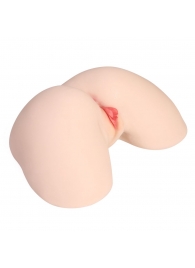 Мастурбатор-полуторс с двойным слоем материала Jenny Onahole Real Hips - KOKOS - в Норильске купить с доставкой