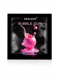 Саше съедобной оральной смазки OraLove с ароматом бабл-гам - 3 гр. - Биоритм - купить с доставкой в Норильске