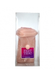 Телесный мастурбатор-вагина с фигурками на поверхности - LOVETOY (А-Полимер) - в Норильске купить с доставкой