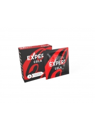 Презервативы с ароматом колы Expert Cola - 3 шт. - Expert - купить с доставкой в Норильске