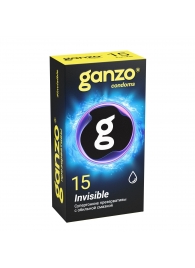 Супертонкие презервативы Ganzo Invisible - 15 шт. - Ganzo - купить с доставкой в Норильске