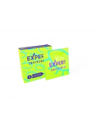Ультратонкие презервативы Expert Invisible - 3 шт. - Expert - купить с доставкой в Норильске