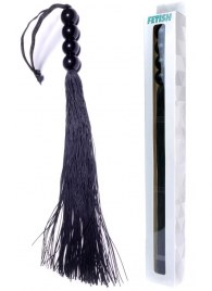 Черная силиконовая плеть - 37 см. - Boys of Toys - купить с доставкой в Норильске