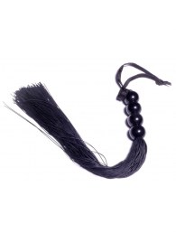 Черная силиконовая плеть - 37 см. - Boys of Toys - купить с доставкой в Норильске