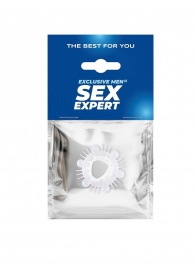 Стимулирующая насадка на пенис с несколькими видами рельефа - Sex Expert - в Норильске купить с доставкой