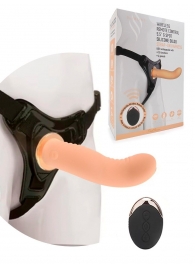 Женский вибрострапон со съемной насадкой и пультом ДУ - Erokay - купить с доставкой в Норильске