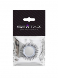 Круглое эрекционное кольцо с «ресничками» - Sextaz - в Норильске купить с доставкой