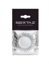 Круглое эрекционное кольцо с длинными «ресничками» - Sextaz - в Норильске купить с доставкой