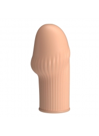 Телесная насадка на пенис Huel - 9 см. - Baile - в Норильске купить с доставкой