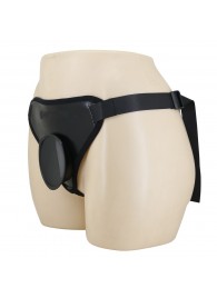 Черные трусики харнесс с платформой Caludio I - Baile - купить с доставкой в Норильске