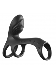 Черная насадка на пенис Ultimate Couples Cage Pro - Pipedream - в Норильске купить с доставкой