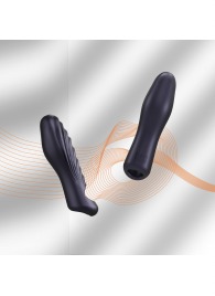 Сливовая силиконовая насадка на пенис с подхватом Manwan Ryzer - Manwan - в Норильске купить с доставкой