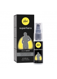Пролонгатор-сыворотка pjur Superhero Delay Serum - 20 мл. - Pjur - купить с доставкой в Норильске