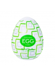 Мастурбатор-яйцо Tenga Egg Cubic - Tenga - в Норильске купить с доставкой