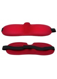 Красная глухая маска на резинке - Sitabella - купить с доставкой в Норильске