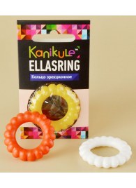 Цветное рельефное эрекционное кольцо Ellasring - Sitabella - в Норильске купить с доставкой