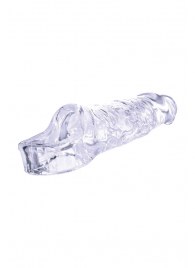 Прозрачная насадка-удлинитель Length Enhancer с подхватом - 16 см. - NMC - в Норильске купить с доставкой