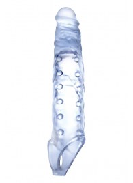 Прозрачная насадка-удлинитель Length Enhancer с подхватом - 27 см. - NMC - в Норильске купить с доставкой