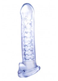 Прозрачная насадка-удлинитель Stretchy Touch - 18 см. - NMC - в Норильске купить с доставкой