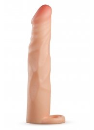 Телесная насадка-удлинитель Fortitude с подхватом - 17,7 см. - Blush Novelties - в Норильске купить с доставкой